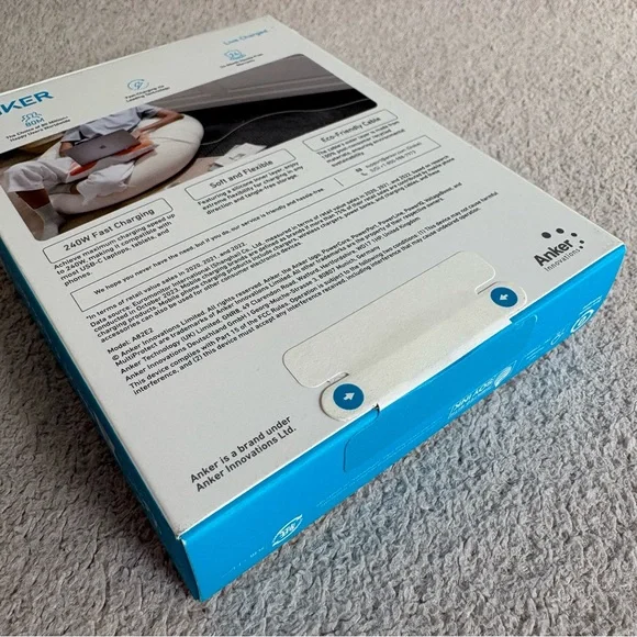 Anker 6ft 240w USB-C Phone Charging Cable Green Charger Cord iPhone and Android - Picture 3 of 3